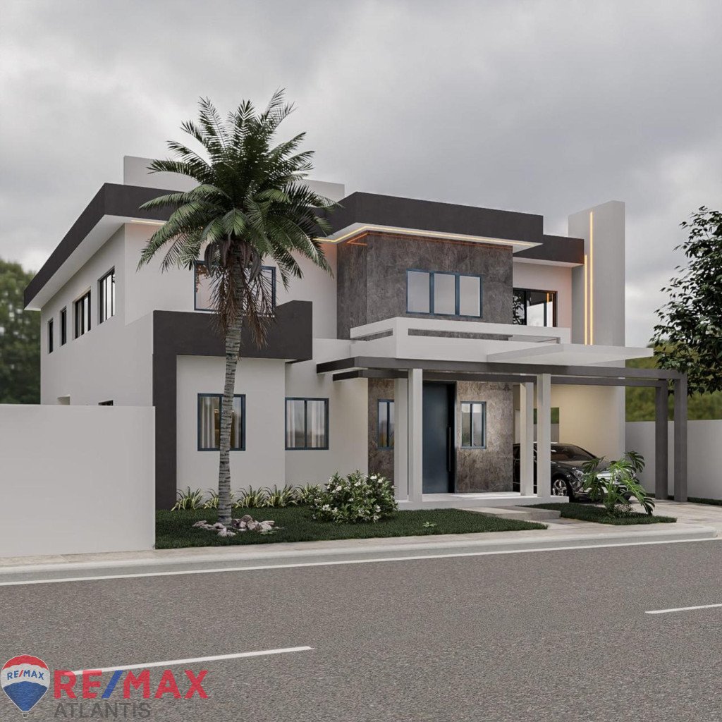 Minimalist style house in Puerto Plata