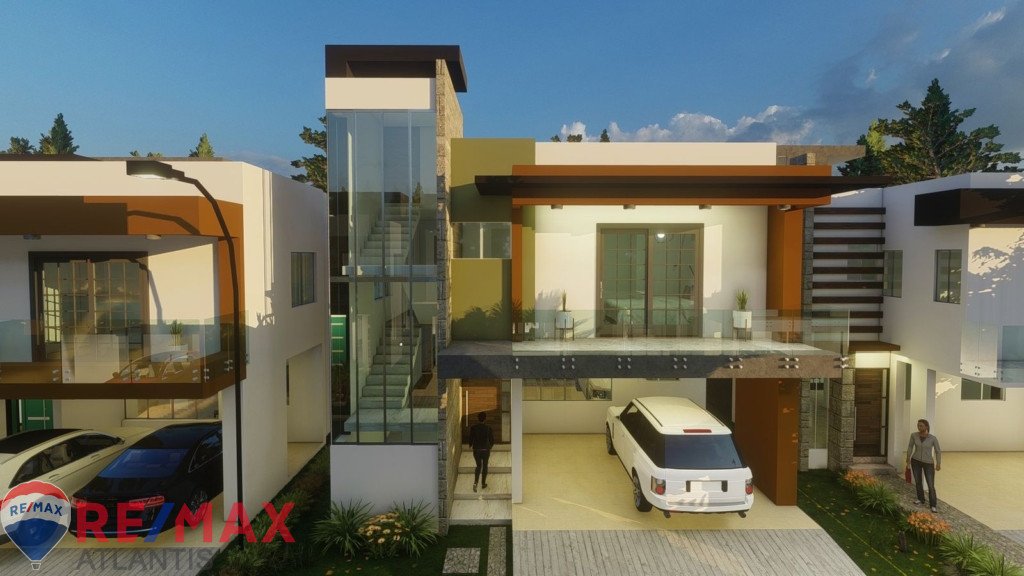 Moderne Villa in einer privaten Gated Community