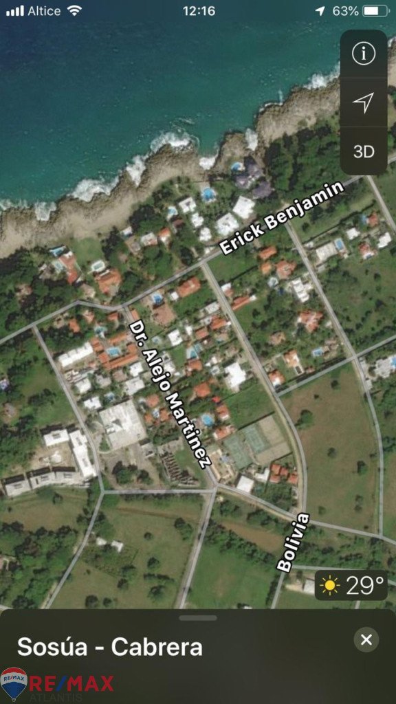 Hermoso Terreno en Playa Chiquita Sosúa