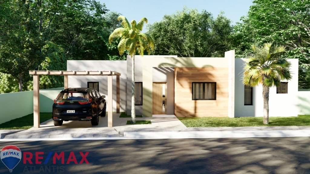 Schöne Villa im Bau in Cabarete in Strandnähe