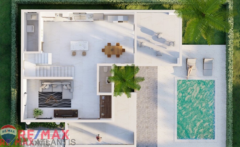 Schöne Villa im Bau, Cabarete