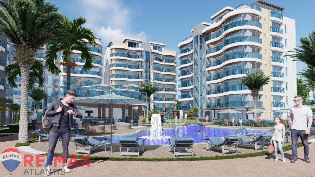 Luxury beachfront apartments