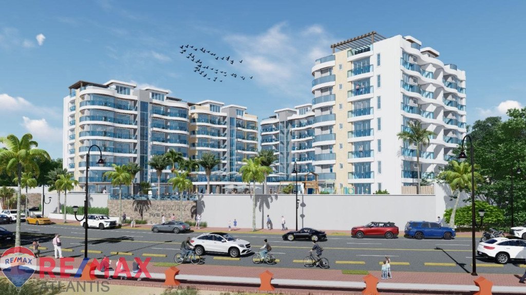 Apartamentos de lujo frente al mar