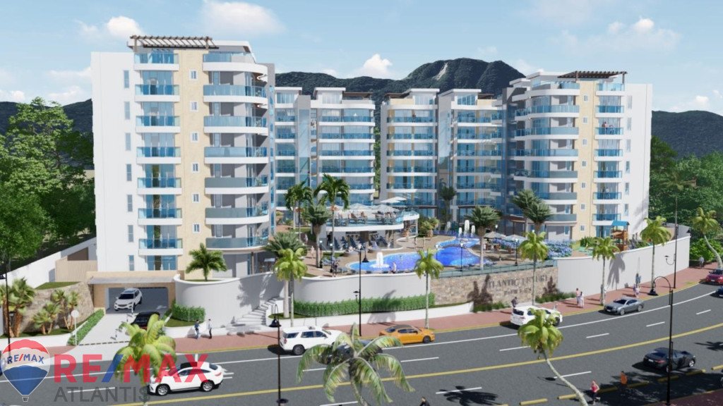 Luxury beachfront apartments