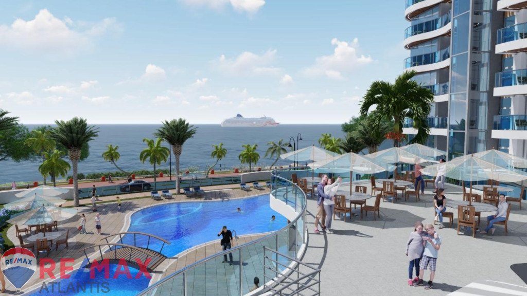 Luxury beachfront apartments