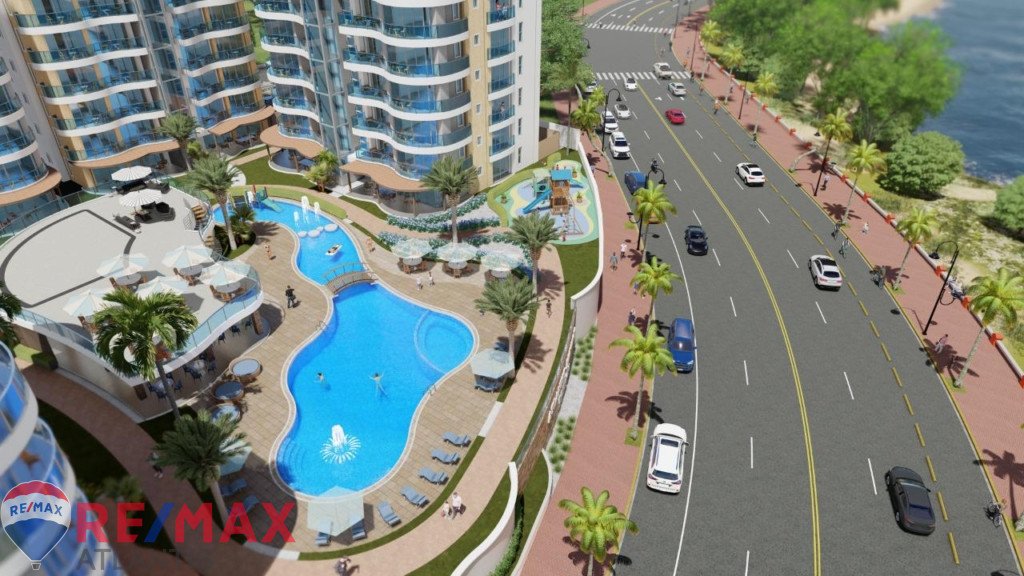 Luxury beachfront apartments