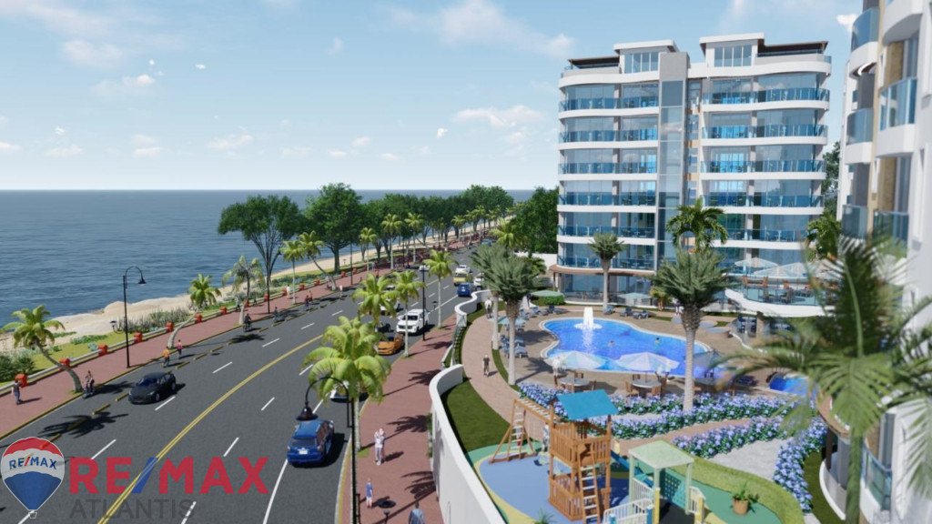 Luxury beachfront apartments
