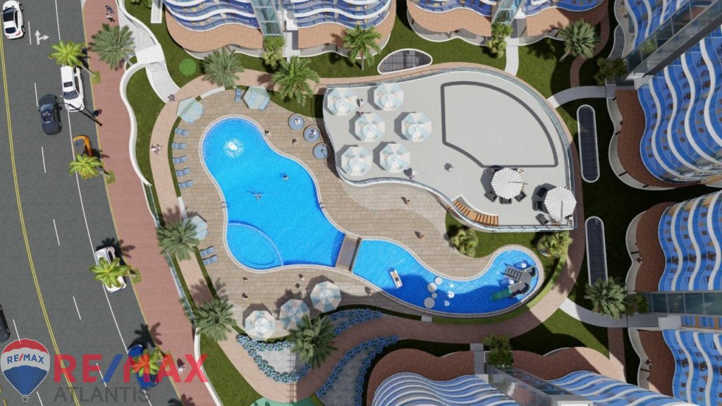 Luxury beachfront apartments