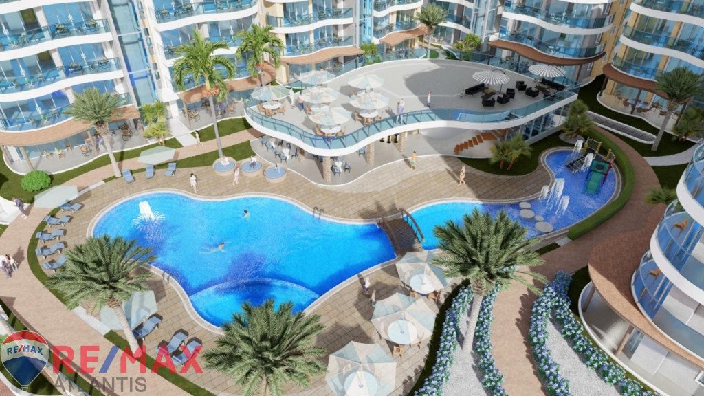 Luxury beachfront apartments