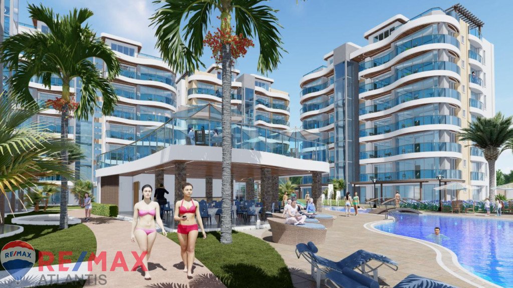 Luxury beachfront apartments