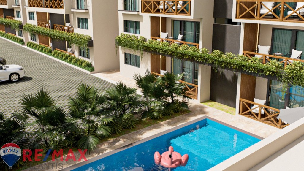 Impresionantes apartamentos cerca de la playa en Sosua
