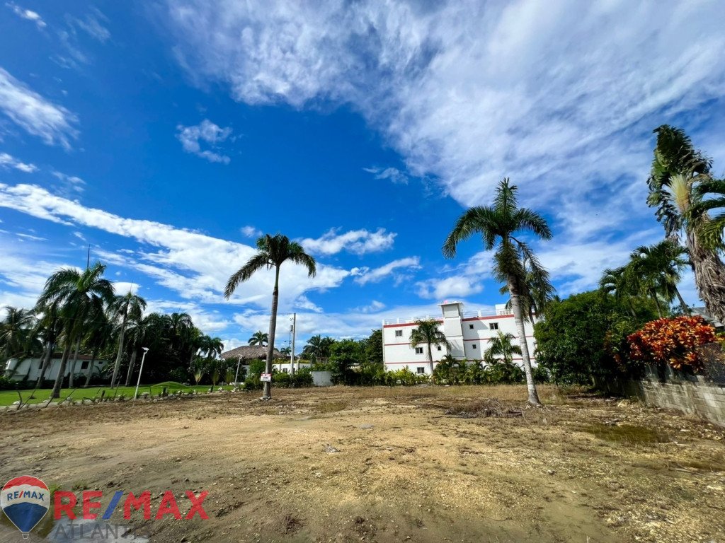 Exclusive 1400-square-meter land parcel strategically situated in Cabarete