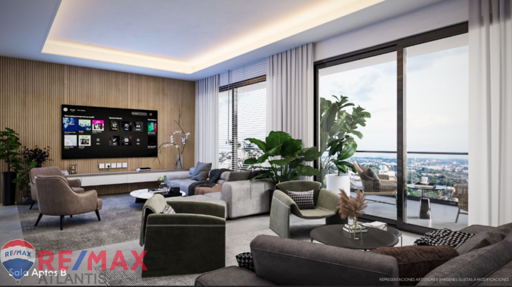 Luxuriöse Wohnanlage mit Panoramablick in Santiago