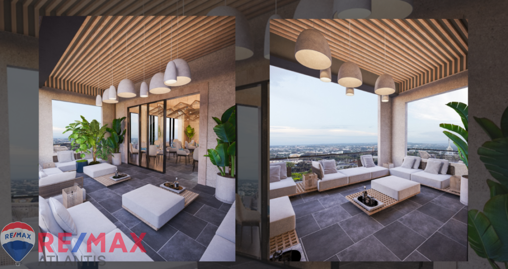 Luxuriöse Wohnanlage mit Panoramablick in Santiago